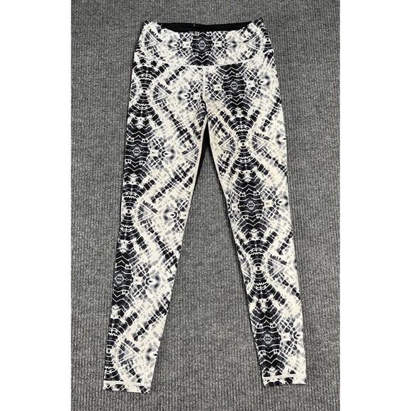 Victorias Secret VSX Sport Collant Knockout Tights Women Medium Regular Tie Dye - Picture 2 of 9